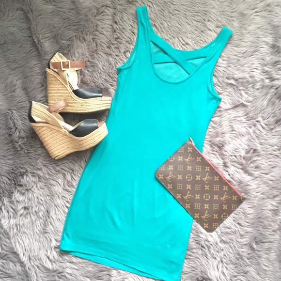Teal Dress