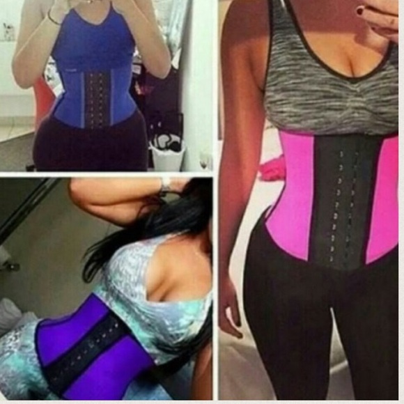 9 STEEL BONING LATEX WAIST TRAINER - Picture 2 of 6