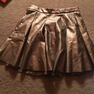 Gold skater skirt bought from Nordstrom