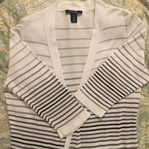 WHBM Tunic Length Cardigan