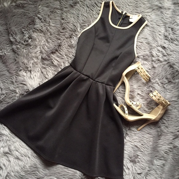Black and Tan dress