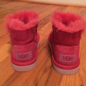 Toddler pink UGG boots