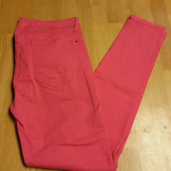 Pink jeans