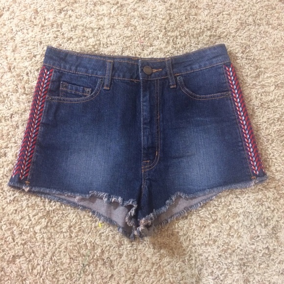 BDG high rise cheeky shorts