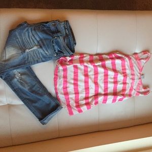 Doll house distressed jeans
