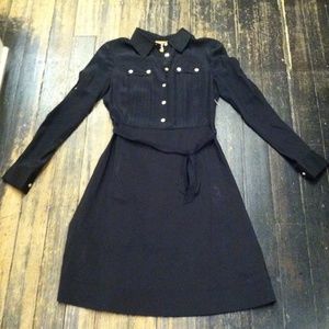 Tory Burch Black Button Dress