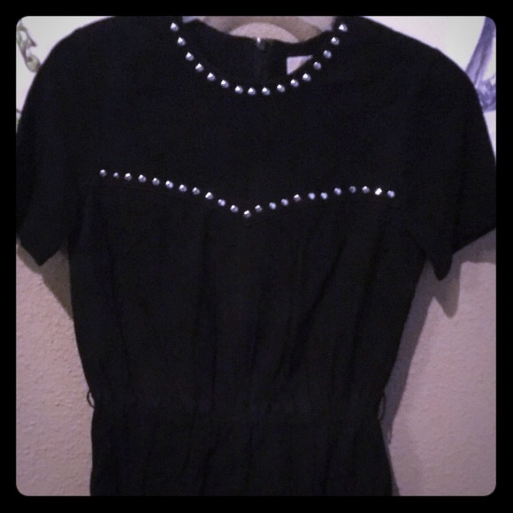 Michael Kors Black Suede Dress