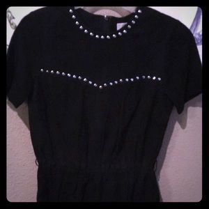 Michael Kors Black Suede Dress