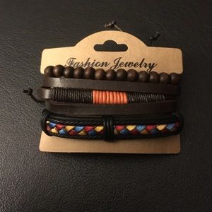 Unisex Multilayer Vintage Leather Bracelet