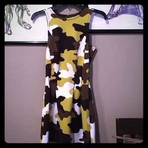 Michael Kors Camo Mini Dress