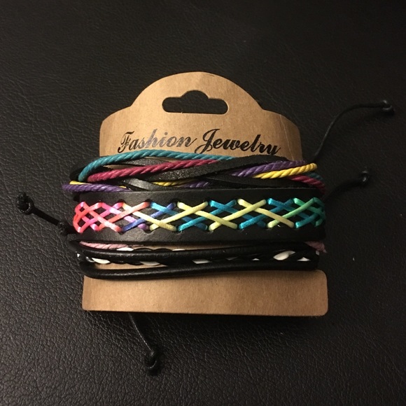Unisex Multilayer Vintage Leather Bracelet