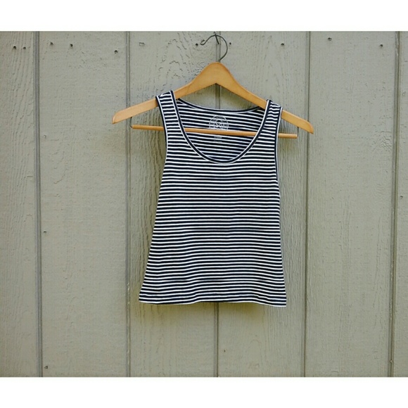 Brand New striped crop top