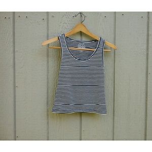 Brand New striped crop top