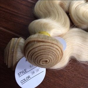 I'm selling 100% human hair, wigs, and clip-ins