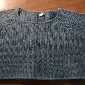 Charcoal grey wool sweater