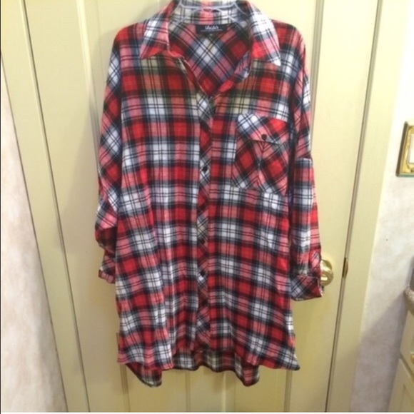 Flannel dress