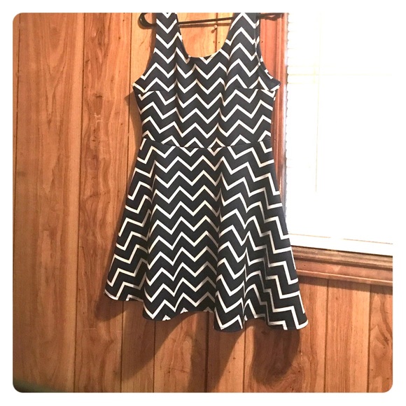 Chevron No boundaries dress