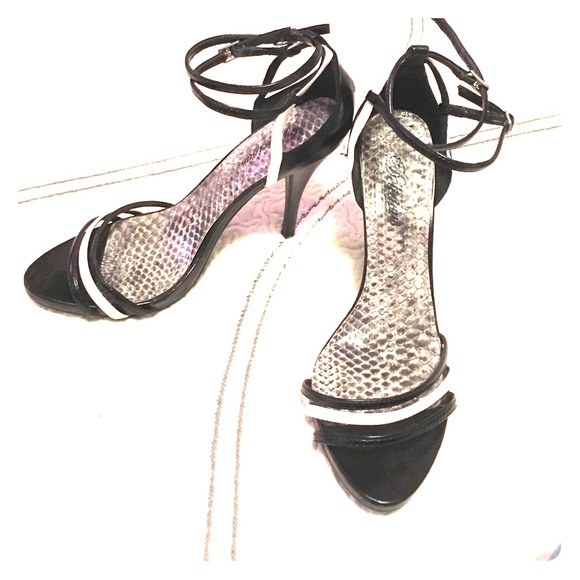 Strapped heels