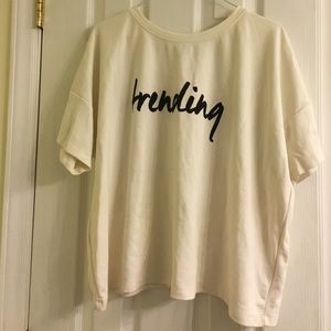 Trending crop tee