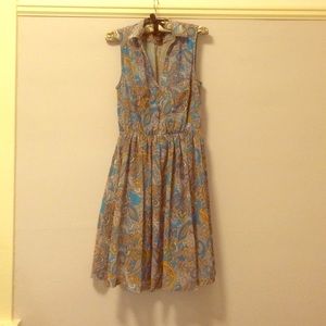 Patterned sun dress from H&M, size 8