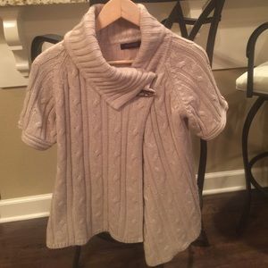 Toggle button sweater