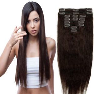 I am 100% human hair wigs, and clips