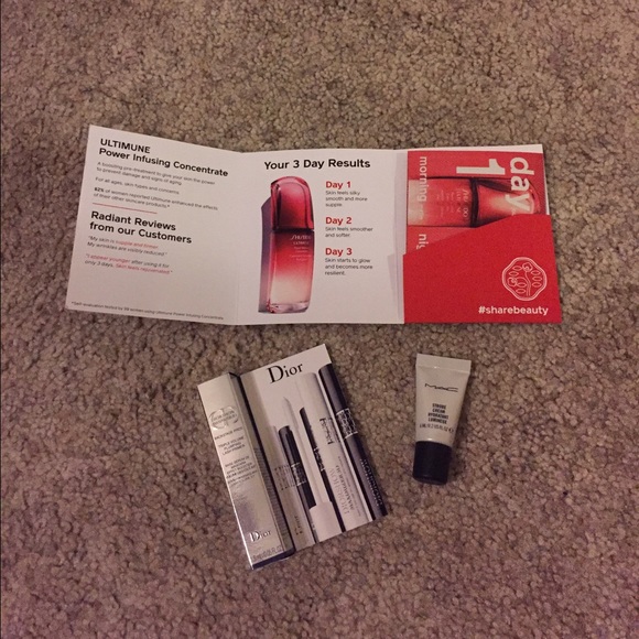 New makeup sample sizes