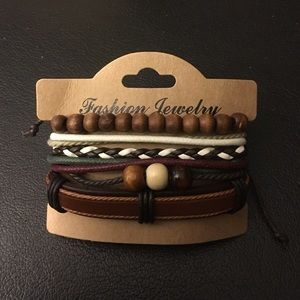 Unisex Multilayer Vintage Leather Bracelet
