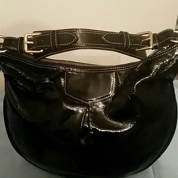 Dooney & Bourke Patent Shoulder Bag - Picture 2 of 4