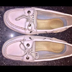 White Sperrys