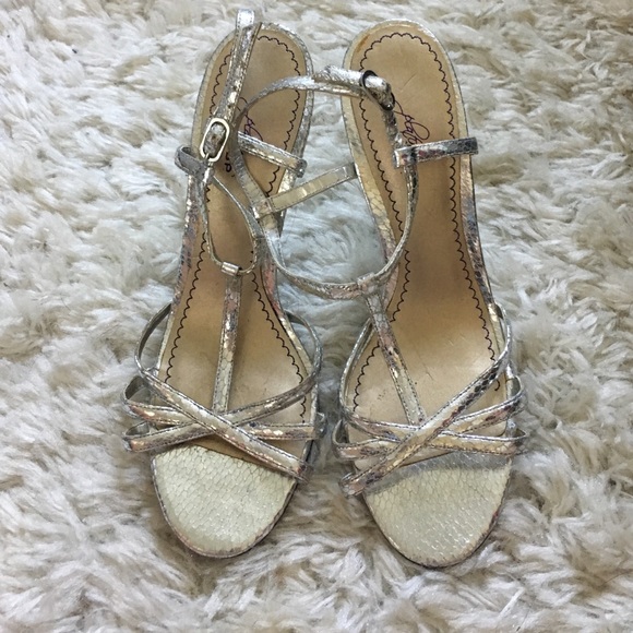 Silver heels