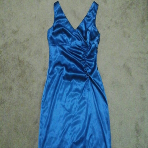 Blue Tank Top Dress
