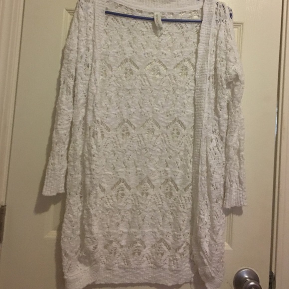 White Cardigan