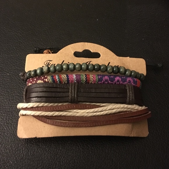Unisex Multilayer Vintage Leather Bracelet