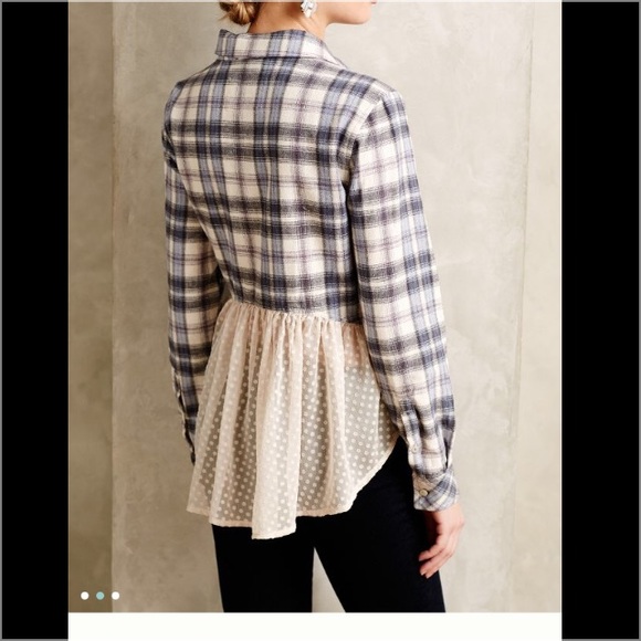 Anthropologie Tops - Anthro Willow Ridge Buttondown