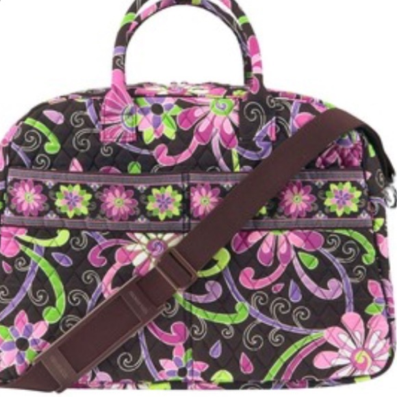 Vera Bradley weekender.