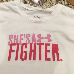 Under Armour Breast cancer long sleeve shirt
