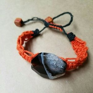 Halloween theme hemp bracelet