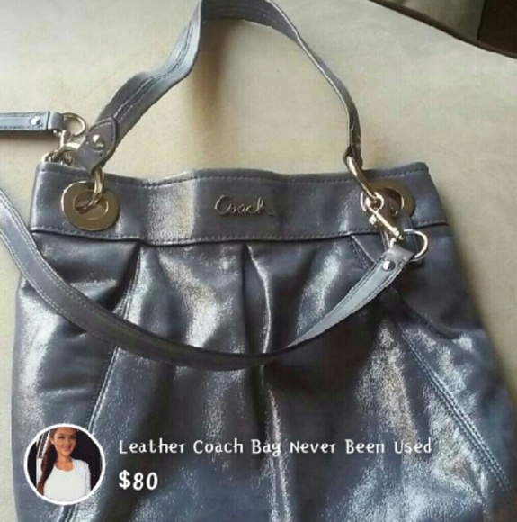Leather Coach Purse
