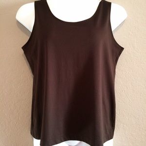 Brown Stretchy Tank