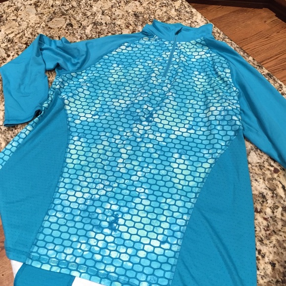 Champion duo dry 1/4 zip workout pullover