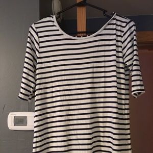 Stitch Fix - McGraw Two Tone Stripe Knit Top
