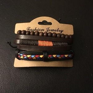 Unisex Multilayer Vintage Leather Bracelet