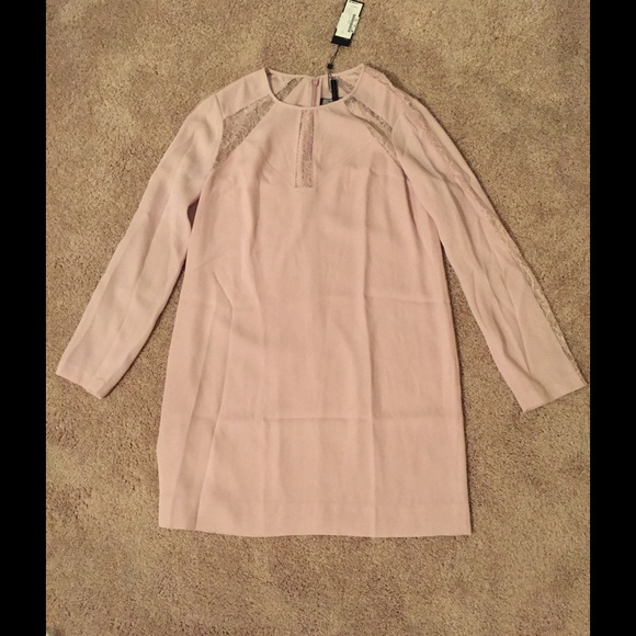 BCBGMAXAZRIA Lace Trim Dress - Picture 3 of 4