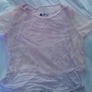 Jennifer lopez light pink top