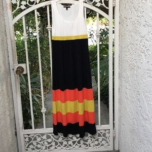 Long multicolor dress by MCM