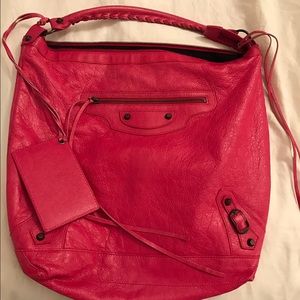 SOLD!!! Cherry Red Balenciaga Shoulder Bag