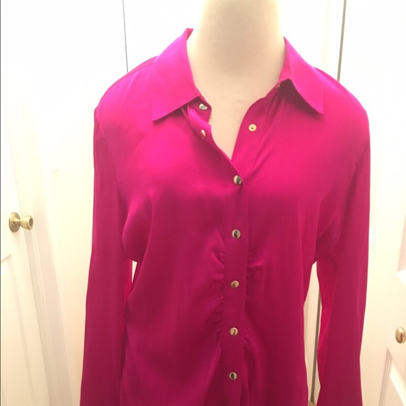 WHBM Satin Top
