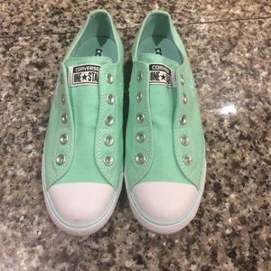 Mint Green Converse One Star Size 7.5