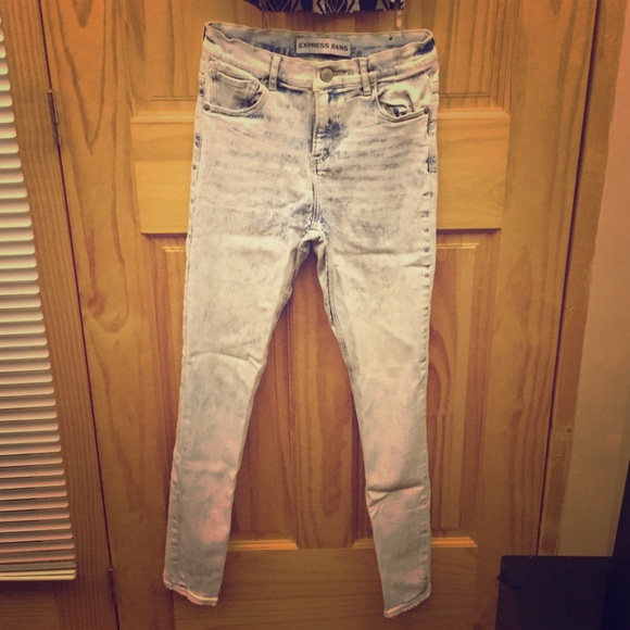 Express - Acid Wash Jeans